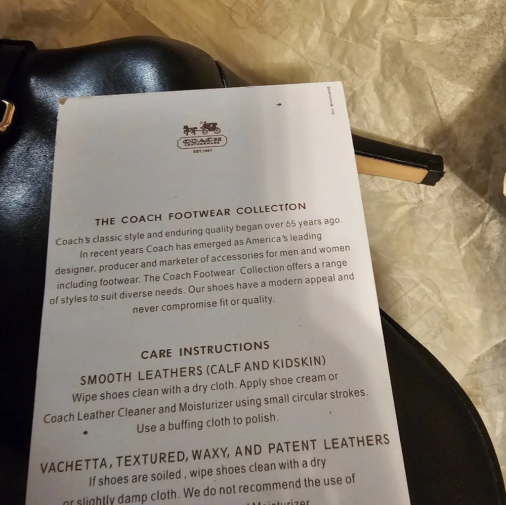 Coach leather Ankle boots - Picture 7 of 7